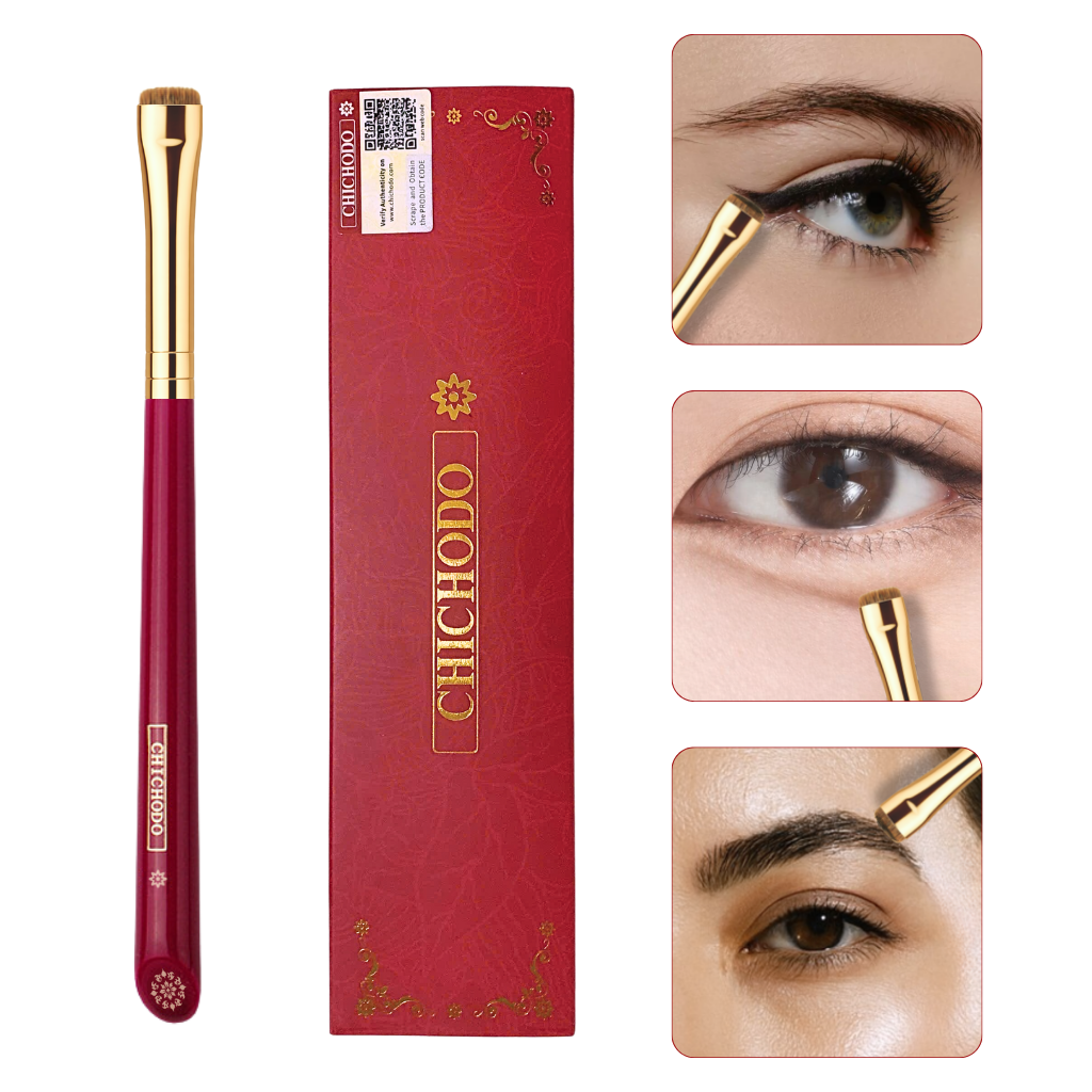 Cọ Kẻ Mắt/Vẽ Bọng Mắt/Kẻ Mày CHICHODO Flat Definer Brush C133